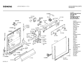 Схема №3 SN25101 с изображением Панель для посудомойки Siemens 00283828