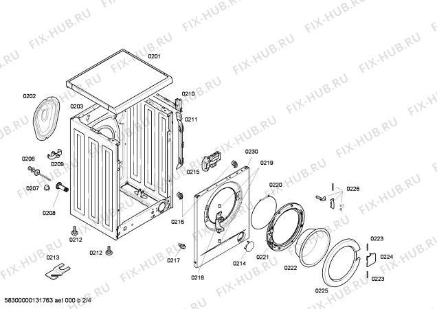 Схема №4 4TS50100W с изображением Панель управления для стиралки Bosch 00669825