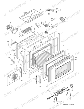 Схема №1 MHR9401ANHA (F070603) с изображением Микромодуль для духового шкафа Indesit C00283452