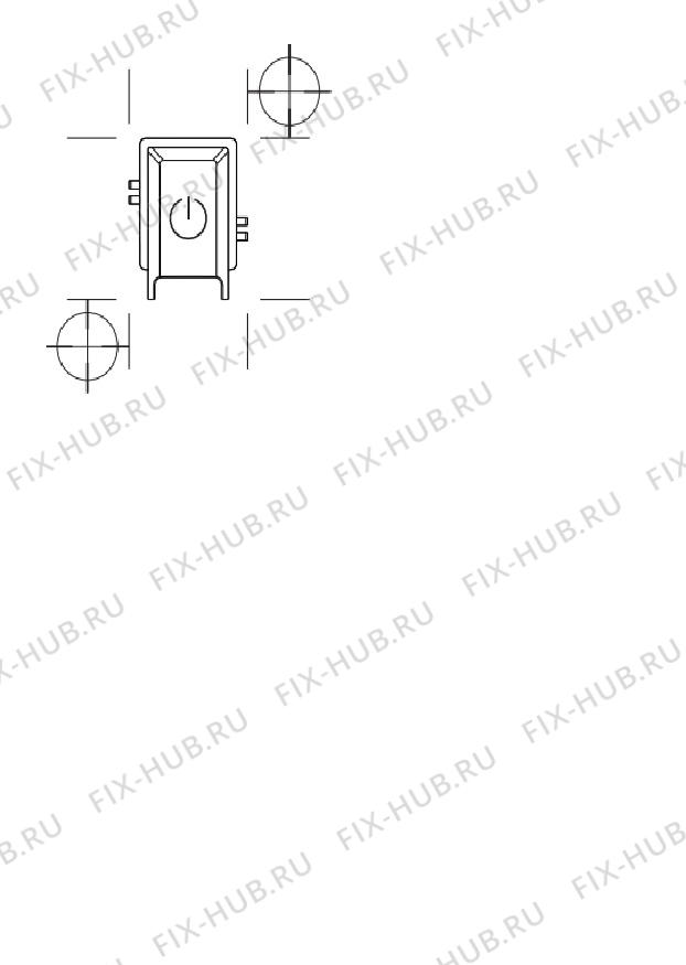 Большое фото - Кнопка, ручка переключения для стиральной машины Indesit C00535886 в гипермаркете Fix-Hub