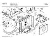 Схема №5 HB66E54CC с изображением Панель управления для духового шкафа Siemens 00357800