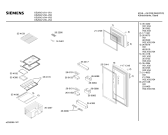 Схема №3 KS29V20IE с изображением Дверь для холодильной камеры Siemens 00236400