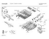 Схема №4 SE2HNA5 Art. 409/513 с изображением Вкладыш в панель для электропосудомоечной машины Bosch 00353712