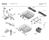 Схема №5 SF24A262GB EXTRAKLASSE с изображением Передняя панель для электропосудомоечной машины Siemens 00365127