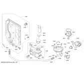 Схема №5 SMS58L18EU SilencePlus с изображением Силовой модуль запрограммированный для посудомоечной машины Bosch 12005814