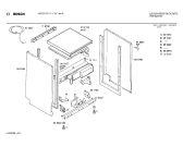 Схема №4 SMS5482FF с изображением Передняя панель для посудомойки Bosch 00283990
