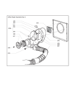 Схема №2 03124321500B-C4317 с изображением Декоративная панель для электросушки Whirlpool 482000014394