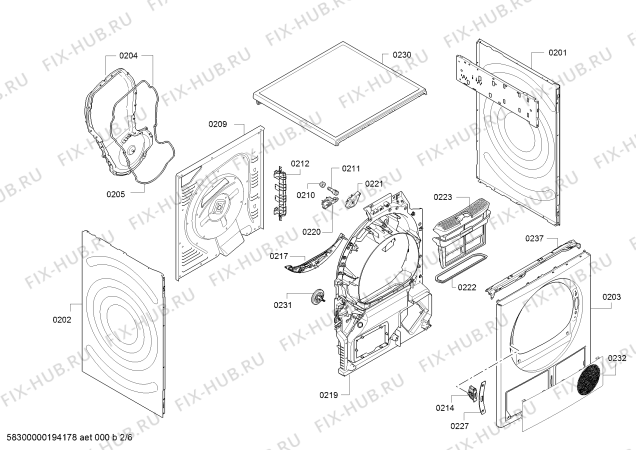 Схема №5 WTG87238EE SelfCleaning Condenser с изображением Панель управления для электросушки Bosch 11022015