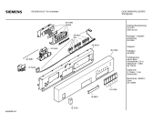 Схема №6 SE35561DK с изображением Передняя панель для электропосудомоечной машины Siemens 00362392