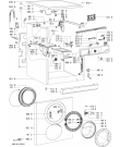 Схема №1 AWO 1473 с изображением Микромодуль для стиралки Whirlpool 480111105008