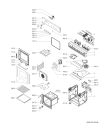 Схема №1 ESZH 5862/IN с изображением Клавиша для духового шкафа Whirlpool 481241278317