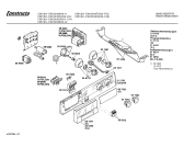 Схема №4 CW13010CH CW1301 с изображением Панель управления для стиральной машины Bosch 00272703
