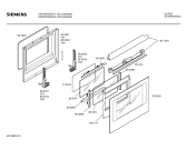 Схема №5 HB34550GB с изображением Панель для плиты (духовки) Siemens 00287260
