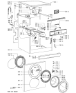 Схема №2 AWO/D 40400 с изображением Обшивка для стиральной машины Whirlpool 481245216998