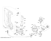 Схема №4 S51L43X1RU с изображением Силовой модуль запрограммированный для посудомоечной машины Bosch 12018365