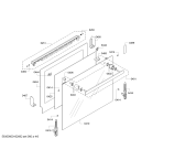 Схема №4 HBA43B550F с изображением Панель управления для плиты (духовки) Bosch 00674290
