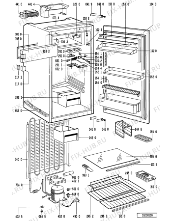 Схема №1 EK 242 V/N/L WS с изображением Всякое Whirlpool 481251148177