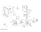 Схема №3 SJS46JI00C с изображением Внешняя дверь для посудомойки Bosch 00777663