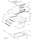 Схема №1 W1114 (F153795) с изображением Керамическая поверхность для плиты (духовки) Indesit C00525880