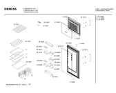 Схема №2 KS39V97 с изображением Внешняя дверь для холодильной камеры Siemens 00235889