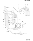 Схема №3 AW120NA (F030606) с изображением Обшивка для стиральной машины Indesit C00109504