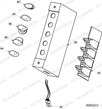 Схема №3 HAI9VT (F023952) с изображением Микропереключатель для вентиляции Indesit C00058092