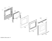 Схема №5 HES2250U с изображением Стеклокерамика для духового шкафа Bosch 00243226