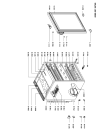 Схема №1 AFB 426/G с изображением Элемент корпуса для холодильника Whirlpool 481944278325