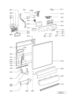 Схема №2 ADP 6937 WH с изображением Панель для посудомойки Whirlpool 481245373671