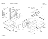 Схема №4 HBN6870 с изображением Фронтальное стекло для духового шкафа Bosch 00217307