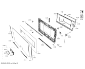 Схема №3 BM450710 с изображением Планка для плиты (духовки) Bosch 11008719