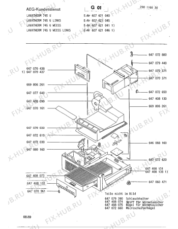 Взрыв-схема стиральной машины Aeg LTH745 U LINKS - Схема узла Section3