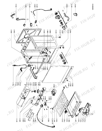 Схема №2 AWL 393 с изображением Электромагнит для стиралки Whirlpool 481928128171