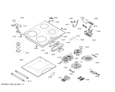 Схема №1 PRN675T02 с изображением Сенсор для плиты (духовки) Bosch 00601551