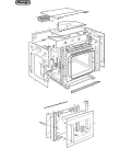 Схема №2 DE608MRH с изображением Петля и завес для плиты (духовки) DELONGHI 094639ADX