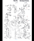 Схема №2 ECA 13500S MAGNIFICA с изображением Корпусная деталь для электрокофеварки DELONGHI 5332172700