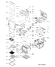 Схема №1 KOSP7030 (F090987) с изображением Инструкция по эксплуатации для плиты (духовки) Indesit C00352472