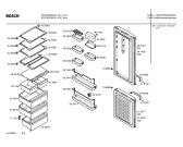 Схема №3 KGV36390 с изображением Дверь для холодильника Bosch 00241429