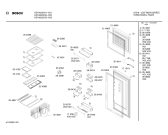 Схема №3 KSV4220 с изображением Панель для холодильника Bosch 00354912