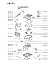 Схема №1 FX1000B1/87A с изображением Крышечка для тостера (фритюрницы) Tefal SS-996133
