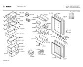Схема №3 KGE3196 с изображением Передняя панель для холодильной камеры Bosch 00296845