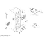 Схема №5 KDN40A00NE с изображением Дверь морозильной камеры для холодильника Bosch 00683706