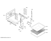 Схема №4 HBB23C250E Hornos bosch ind.multf.inox.cif pta_car с изображением Внешняя дверь для электропечи Bosch 00672933