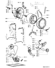 Схема №1 706 BT-GT с изображением Запчасть для стиральной машины Whirlpool 481231018931