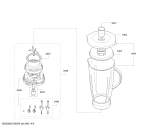 Схема №3 MUM86R1 MUM86 professional с изображением Стакан для смешивания для электрокомбайна Bosch 00449948