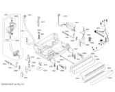 Схема №3 SN46T294SK с изображением Передняя панель для посудомойки Siemens 00741005