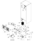 Схема №1 NRF71430W (180848) с изображением Часовой механизм для холодильной камеры Gorenje 228457