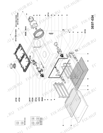 Схема №1 AGB 589/WP с изображением Разбрызгиватель для духового шкафа Whirlpool 483286002851