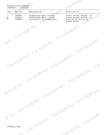 Схема №14 IK561031 с изображением Стеклянная полка для холодильника Bosch 00211855