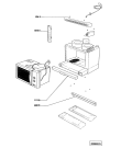 Схема №3 MNC 4014 WS с изображением Всякое для микроволновки Whirlpool 481246279927